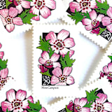 "Moss Campion Postage Stamps | American Wildflower Series | Purple Pink Flower | Botanical | Vintage Unused USPS Postage 29c | Pack of 10" - Postage Stamps in purple by Heritage Post House
