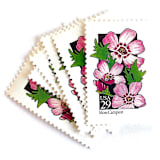 "Moss Campion Postage Stamps | American Wildflower Series | Purple Pink Flower | Botanical | Vintage Unused USPS Postage 29c | Pack of 10" - Postage Stamps in purple by Heritage Post House