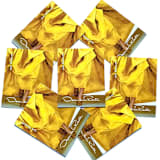 "Oscar de la Renta Yellow Dress Postage Stamps | ODLR | Fashion Designer | Wedding Stamps | Unused USPS Forever Stamp | Pack of 5" - Postage Stamps in yellow by Heritage Post House