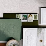 "CUSTOM Postage Set (CURRENT + Vintage stamps) // Set of 10 // $1.36 in postage" - Postage Stamps in multicolorassorted-colors by Flourish Fine Writing