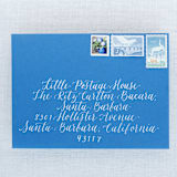 "Blue Postage Collection" - Postage Stamps in multicolorassorted-colors by Little Postage House