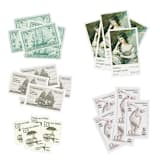 "European Garden Postage Set // Set of 5 // 77.5 Cents in Postage" - Postage Stamps in green by Flourish Fine Writing
