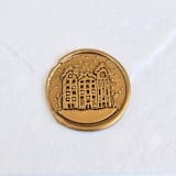 "Winter Village- Customizable Color- Set of 25 Hand-crafted Wax Seals" - Wax Seals in multicolor by Inkspiringletters