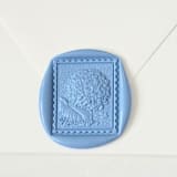 "Hydrangea Postage- Customizable Color- Set of 25 Hand-crafted Wax Seals" - Wax Seals in multicolor by Inkspiringletters