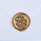 "Anemones- Customizable Color- Set of 25 Hand-crafted Wax Seals" - Wax Seals in multicolor by Inkspiringletters