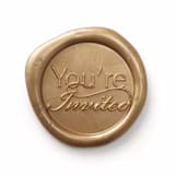 "You're Invited Wax Seal - Set of 25 - Choice of Color" - Wax Seals in multicolorassorted-colors by Papel Custom Design