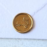 "Doxie- Customizable Color- Set of 25 Hand-crafted Wax Seals" - Wax Seals in multicolor by Inkspiringletters