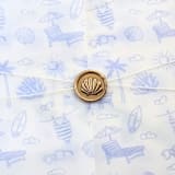 "Mini Nautical Hand-crafted Wax Seals- Customizable Color- Set of 25" - Wax Seals in multicolor by Inkspiringletters