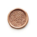 "French Garden Wax Seal in Rose Gold Pack of 10" - Wax Seals in gold by Abby Choi