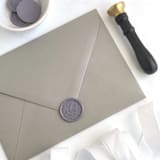 "At Last in Lavendar, Pack of 10" - Wax Seals in purple by Abby Choi