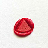 "Watermelon Slice- Hand-crafted Wax Seals - Customizable Color- Set of 25" - Wax Seals in multicolor by Inkspiringletters