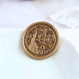 "Starry Night- Customizable Color- Set of 25 Hand-crafted Wax Seals" - Wax Seals in multicolor by Inkspiringletters