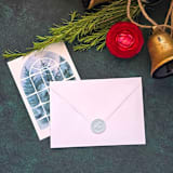 "Ice Skating- Customizable Color- Set of 25 Hand-crafted Wax Seals" - Wax Seals in multicolor by Inkspiringletters