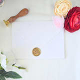 "Happy Anniversary- Customizable Color- Set of 25 Hand-crafted Wax Seals" - Wax Seals in multicolor by Inkspiringletters