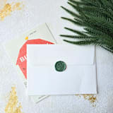 "Plaid- Customizable- Set of 25  Hand-crafted Wax Seals" - Wax Seals in multicolorassorted-colors by Inkspiringletters