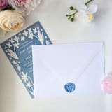"Bow - Customizable Color- Set of 25  Hand-crafted Wax Seals" - Wax Seals in multicolor by Inkspiringletters