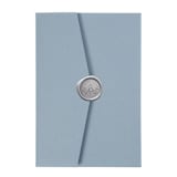 "Love Birds Wax Seal - Silver - Set of 25" - Wax Seals in silver by Papel Custom Design