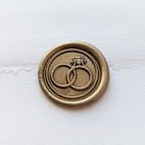 "Wedding Bands- Customizable Color- Set of 25 Hand-crafted Wax Seals" - Wax Seals in multicolor by Inkspiringletters