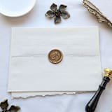 "Wedding Bands- Customizable Color- Set of 25 Hand-crafted Wax Seals" - Wax Seals in multicolor by Inkspiringletters
