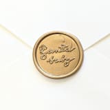 "Santa Baby - Customizable Color- Set of 25 Hand-crafted Wax Seals" - Wax Seals in multicolor by Inkspiringletters