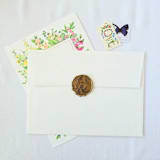"Taking Flight- Customizable Color- Set of 25 Hand-crafted Wax Seals" - Wax Seals in multicolor by Inkspiringletters