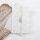 "Dusty Blue Merry Christmas Wax Seals | Set of 25" - Wax Seals in blue by Clove and Cedar Design