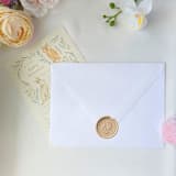 "Baby Feet - Taupe- Set of 25 Hand-crafted Wax Seals" - Wax Seals in natural by Inkspiringletters