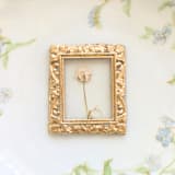 "Framed Flower- Customizable Fine Art Hand-crafted Wax Seals- Set of 25" - Wax Seals in clear by Inkspiringletters