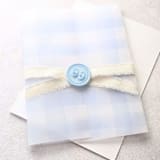 "Baby Booties- Customizable Color- Set of 25 Hand-crafted Wax Seals" - Wax Seals in multicolor by Inkspiringletters