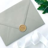 "Lemons Wax Seal in Prosecco Pack of 10" - Wax Seals in gold by Abby Choi