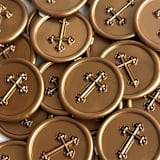"3D Holy Cross Wax Seal Sticker - Set of 25" - Wax Seals in multicolorassorted-colors by Eva Tadros