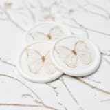 "Gold Butterfly Wax Seals | Set of 25" - Wax Seals in gold by Clove and Cedar Design
