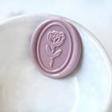 "Oval Rose Wax Seal Pack of 10, Customizable Color" - Wax Seals in multicolorassorted-colors by Abby Choi