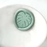 "Monstera Leaf Wax Seal Pack of 10, Customizable" - Wax Seals in multicolorassorted-colors by Abby Choi