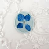 "Blue Hydrangea Wax Seal in Seafoam | Pack of 10" - Wax Seals in blue by Caitlin Home