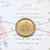 "Customizable Double Initial Script Monogram- Hand-crafted Wax Seals - Set of 25" - Wax Seals in multicolor by Inkspiringletters