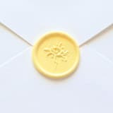 "Chrisanthemum- Customizable Color -  Hand-crafted Wax Seals- Set of 25" - Wax Seals in multicolor by Inkspiringletters