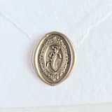 "Framed Lily- Customizable Color- Set of 25 Hand-crafted Wax Seals" - Wax Seals in multicolor by Inkspiringletters