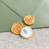 "Lemons wax seal in yellow gold | Set of 10" - Wax Seals in gold by Maria Ferrer G.