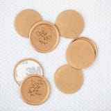 "Martha's Vineyard (Sold in Sets of 10)" - Wax Seals in gold by Lindsey Cain