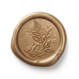 "Greenery Leaves Wax Seals - Set of 25 - Choice of Color" - Wax Seals in multicolorassorted-colors by Papel Custom Design