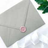 "Bow Wax Seal in Blush Pack of 10" - Wax Seals in pink by Abby Choi