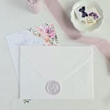 "Butterfly Garden- Customizable Color- Set of 25  Hand-crafted Wax Seals" - Wax Seals in multicolor by Inkspiringletters