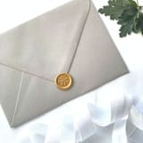 "Bow Wax Seal in Traditional Gold, Pack of 10" - Wax Seals in gold by Abby Choi