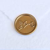 "Stork-  Customizable Color- Set of 25 Hand-crafted Wax Seals" - Wax Seals in multicolor by Inkspiringletters