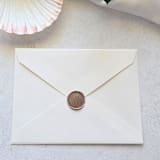"Mininalist Seashell  - Hand-crafted Wax Seals- Set of 25" - Wax Seals in multicolor by Inkspiringletters