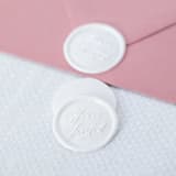 "You're Invited (Sold in Sets of 10)" - Wax Seals in white by Lindsey Cain