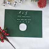 "Santa's Sleigh- Customizable Color- Set of 25 Hand-crafted Wax Seals" - Wax Seals in multicolor by Inkspiringletters
