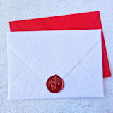 "Paper Lanterns- Customizable Color- Set of 25 Hand-crafted Wax Seals" - Wax Seals in multicolor by Inkspiringletters
