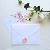 "Wallflowers- Customizable Color- Set of 25 Hand-crafted Wax Seals" - Wax Seals in multicolor by Inkspiringletters